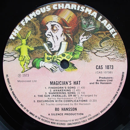 Bo Hansson – Magician’s Hat (Vinyl LP, Charisma, 1973) – EX / EX