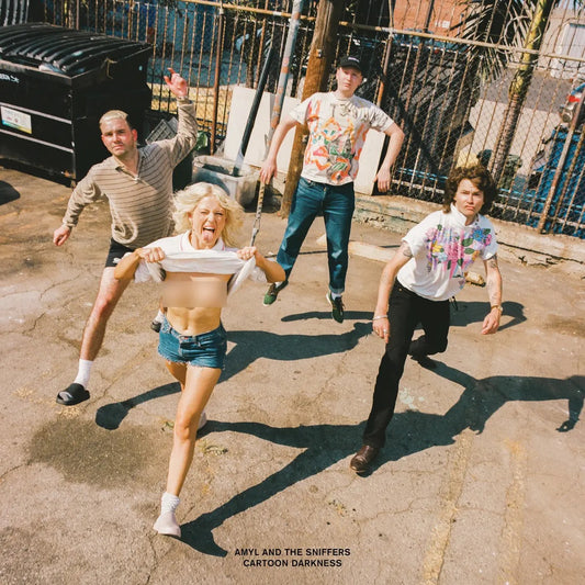 Amyl & Sniffers Cartoon Darkness LP Rough Trade mint vinyl