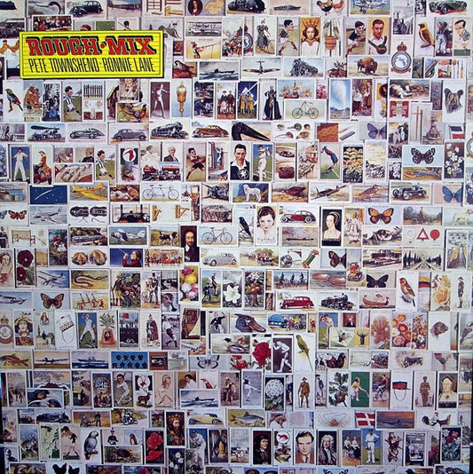 Pete Townsend Ronnie Lane Rough Mix LP Polydor '77  EX/EX
