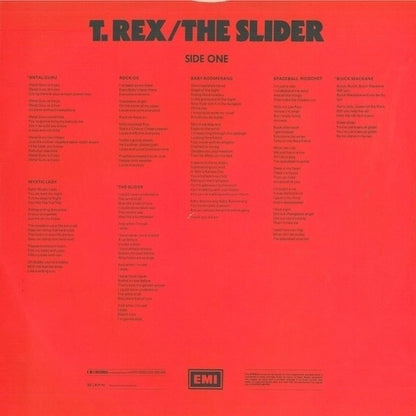 T.Rex - The Silder (Vinyl LP, Priority, 1971) - EX /EX