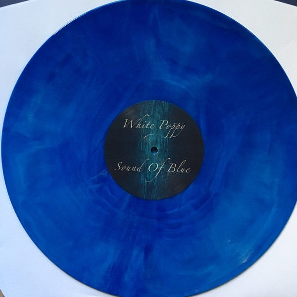 White Poppy – Sound of Blue (Vinyl LP, Not Not Fun Records, 2023, Blue Galaxy Vinyl)  Excellent Condition