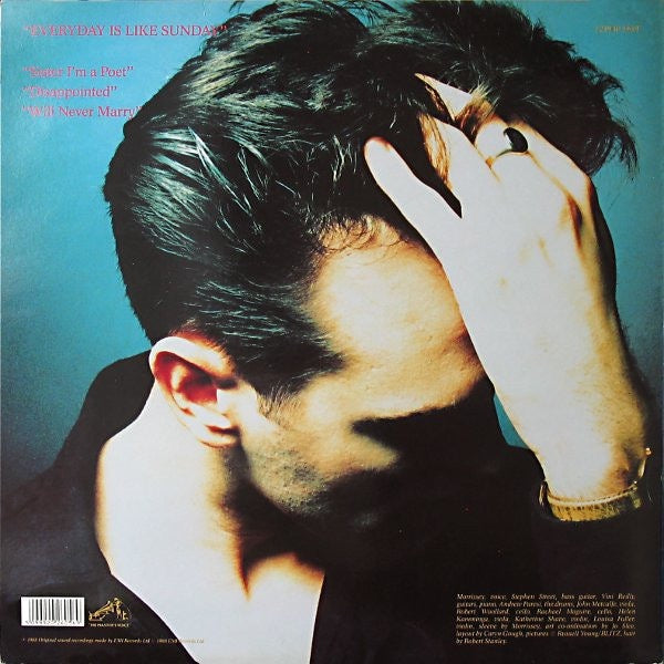 Morrissey – Everyday Is Like Sunday (12", HMV, 1988) – EX / EX