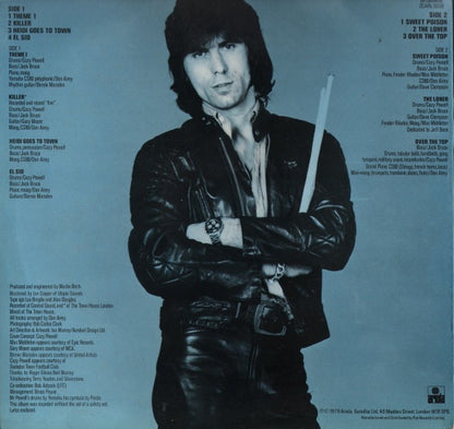 Cozy Powell – Over the Top (Vinyl LP, Ariola, 1979) – EX / EX