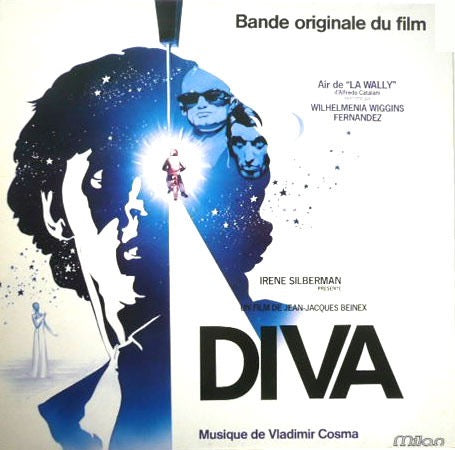 DIVA ost Vladimir Cosma LP 1981 EX/EX