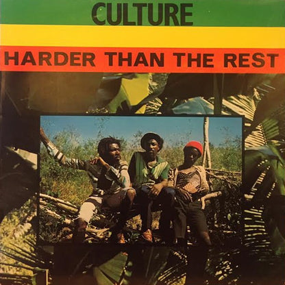 Culture – Harder Than the Rest (Vinyl LP, Virgin Records, 1978) – VG / Near Mint