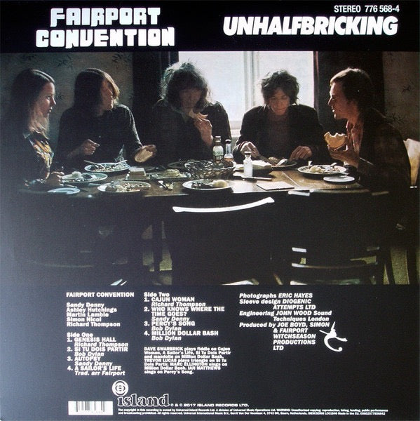 Fairport Convention - Unhalfbricking (Pink Vinyl LP, Island, 2019) - Near Mint