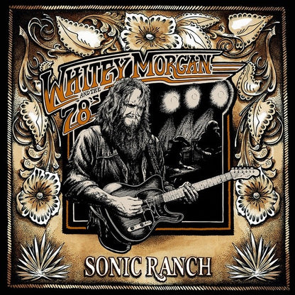 Whitey Morgan and the 78’s – Sonic Ranch (White Vinyl LP, 2015) – EX / EX
