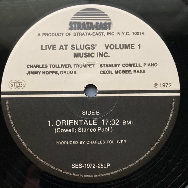 Music Inc. (Charles Tolliver / Stanley Cowell / Cecil McBee / Jimmy Hopps) – Live at Slugs’, Volume I & II (2xLP, Strata-East / Mack Avenue Music Group, 2025, US, 180g) – Near Mint