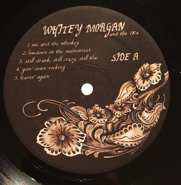 Whitey Morgan and the 78’s – Sonic Ranch (White Vinyl LP, 2015) – EX / EX