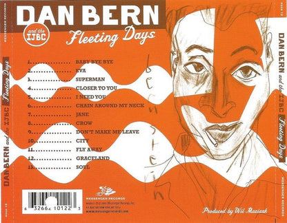 Dan Bern & The IJBC – Fleeting Days (CD, Messenger Records, 2003) – Mint