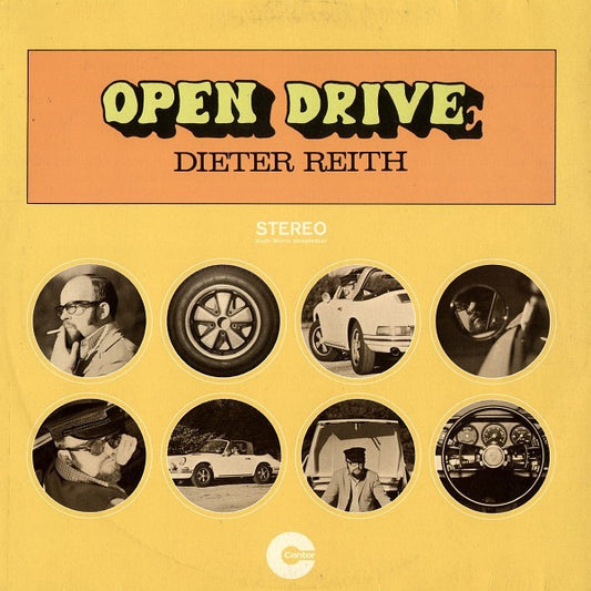 Dieter Reith – Open Drive (Vinyl LP, Center Records, 1968) – EX / EX