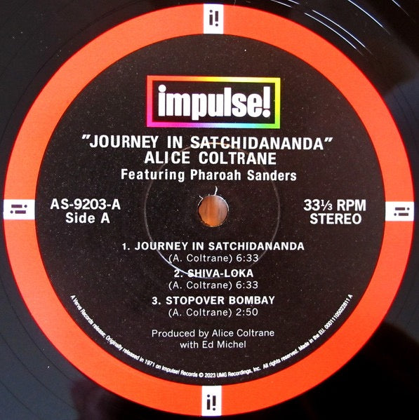 Alice Coltrane - Journey in Satchidananda (Vinyl LP, Impulse, 2023) - Near Mint