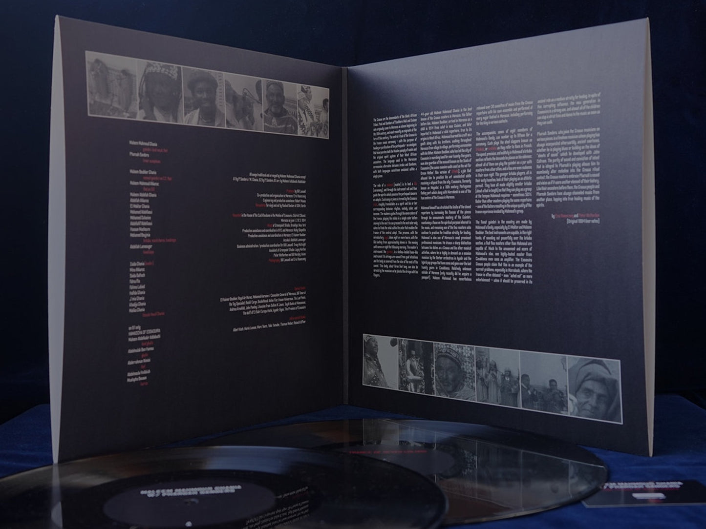Maleem Mahmoud Ghania & Pharoah Sanders The Trance Of Seven Colors 2-LP double vinyl gatefold