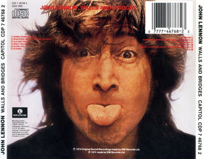John Lennon – Walls and Bridges (CD, EMI Records) – Mint (No Outer Sleeve)