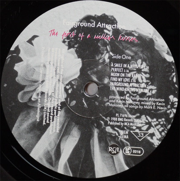 Fairground Attraction - The First of a Million Kisses (Vinyl LP, RCA, 1988) - EX / EX