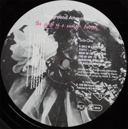 Fairground Attraction - The First of a Million Kisses (Vinyl LP, RCA, 1988) - EX / EX