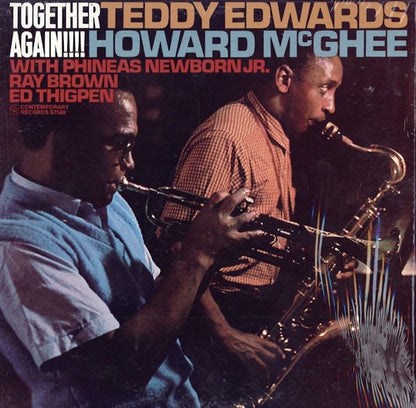 Teddy Edwards & Howard McGhee - Together Again!! (Vinyl LP, Contemporary, 1987) - Near Mint