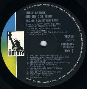 Nitty Gritty Dirt Band – Uncle Charlie & His Dog Teddy (UK Liberty 1970, EX/EX)