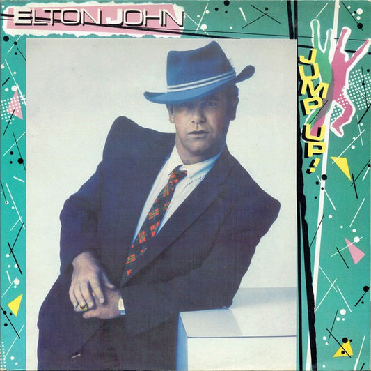 Elton John – Jump Up! (Vinyl LP, The Rocket Record Company, 1982) – EX / EX