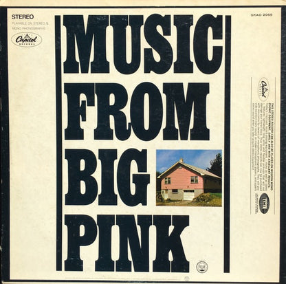The Band - Music from Big Pink (Vinyl 2-LP, Capitol reissue) - near mint