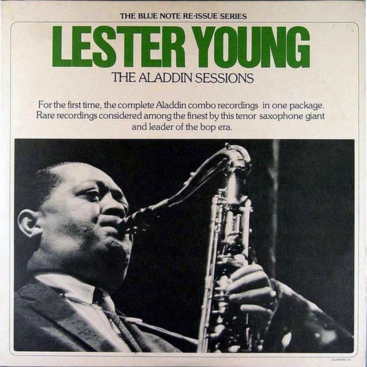 Lester Young – The Aladdin Sessions (Vinyl 2xLP, Blue Note, 1975) – EX / EX