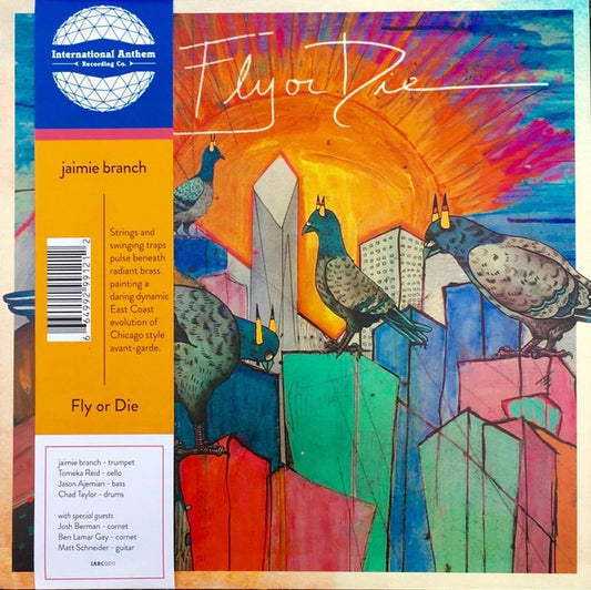 Jaimie Branch - Fly or Die (Vinyl LP, International Anthem, 2021) - EX / EX