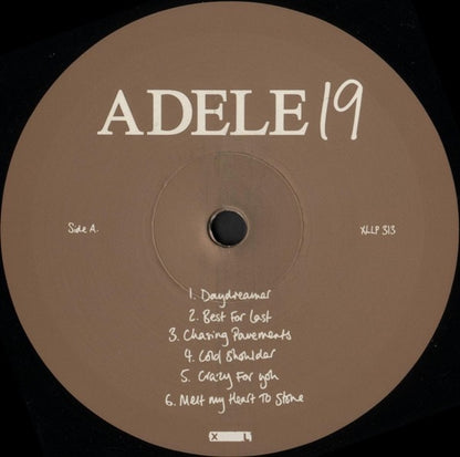 Adele – 19 (Vinyl LP, XL Recordings, 2018 Reissue) – Mint / Sealed