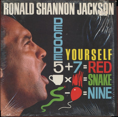 Ronald Shannon Jackson & The Decoding Society – Decode Yourself (Vinyl LP, Island Records Inc, 1985) – EX / EX