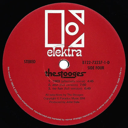 The Stooges – The Stooges (2x Vinyl LP, Elektra, 2005 reissue ) – Near Mint