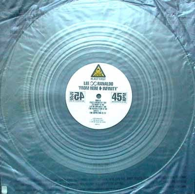 Lee Ranaldo – From Here to Infinity (12" 45 RPM Clear Etched Vinyl, Blast First, 1987) – EX / EX