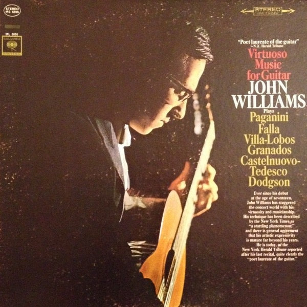 John Williams - Virtuoso Music for Guitar (Vinyl LP, Columbia 1965) - Near Mint