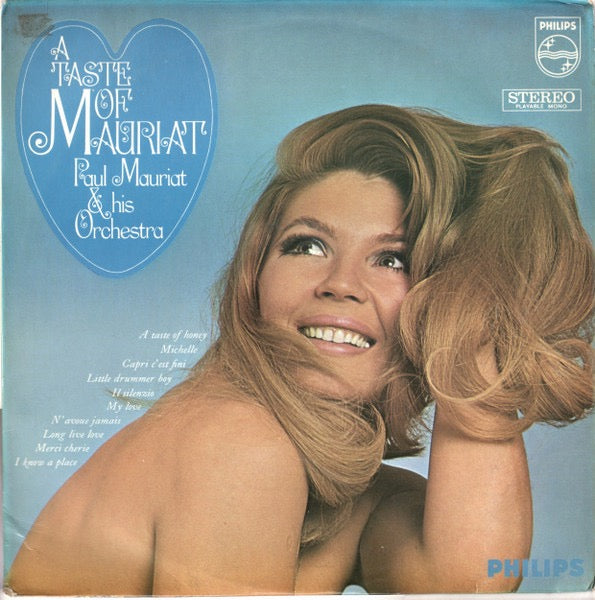 Paul Mauriat Orchestra - A Taste of Mauriat (Vinyl LP, Phillips 1967) - Ex / Ex