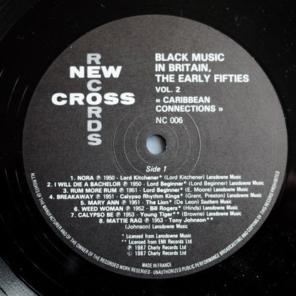 Various - Caribbean Connections - Black Music In Britain early 50s Vol. 2 (Vinyl LP, New Cross) - EX / EX