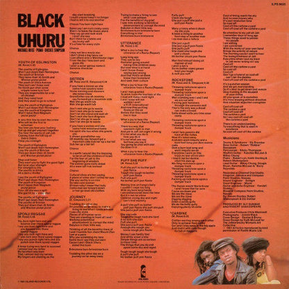 Black Uhuru – Red (Vinyl LP, Island Records, 1981) – EX / EX