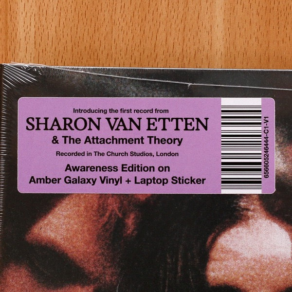 Sharon Van Etten & The Attachment Theory - (Awareness Edition Amber Galaxy Vinyl LP, Jagjaguwar) – Mint / Sealed