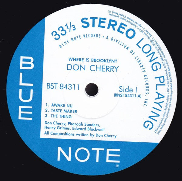 Don Cherry – Where Is Brooklyn? (Vinyl LP, Blue Note Classic Vinyl Series) – Mint / Sealed