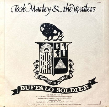 Bob Marley and the Wailers – Buffalo Soldier (12" Single, Island Records, 1983) – EX / EX