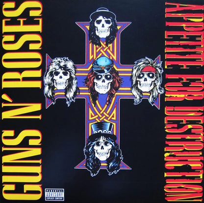 Guns N' Roses Appetite for Destruction [Geffen vinyl LP] mint & sealed