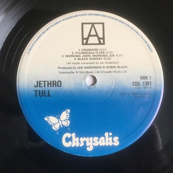 Jethro Tull – A (Vinyl LP, Chrysalis Records, 1980) – NM / EX