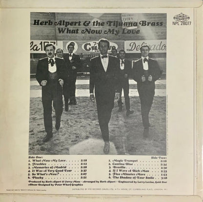 Herb Alpert & the Tijuana Brass - What Now My Love (Vinyl LP, Pye 1966) - Vg+ / Ex