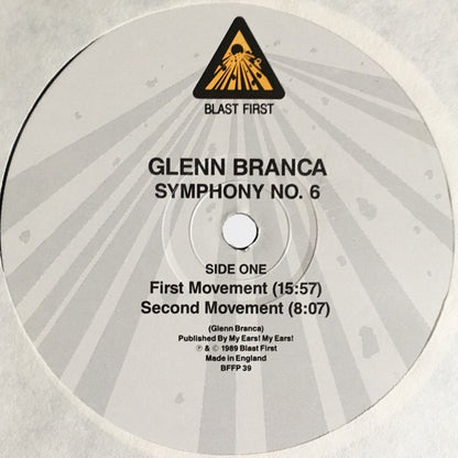 Glenn Branca - Symphony No. 6 Devil's Choir at the Gates of Heaven (Vinyl LP, Blast First 1989) - EX / EX