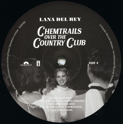 Lana Del Rey – Chemtrails Over the Country Club (Vinyl LP, Polydor Records, 2021, Gatefold) – Mint / Sealed