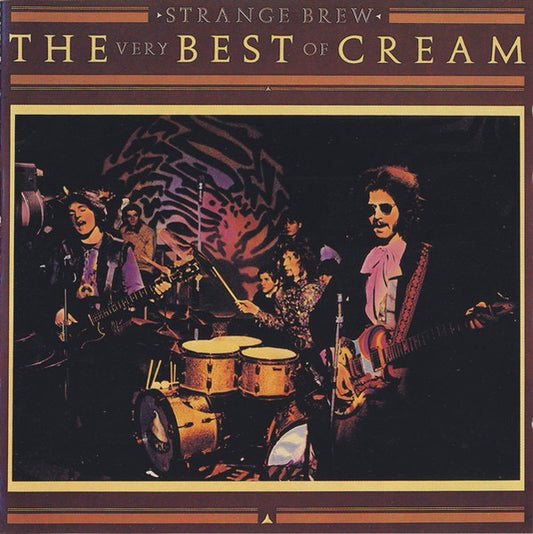 Cream – Strange Brew: The Very Best of Cream (Vinyl LP, RSO Records, 1983) – EX / EX