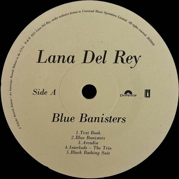 Lana Del Rey – Blue Banisters (2xVinyl LP, Polydor Records, 2021) – Mint / Sealed