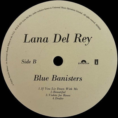 Lana Del Rey – Blue Banisters (2xVinyl LP, Polydor Records, 2021) – Mint / Sealed