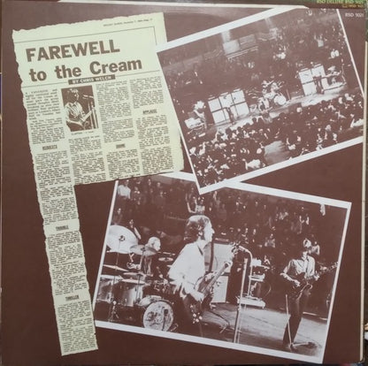 Cream – Strange Brew: The Very Best of Cream (Vinyl LP, RSO Records, 1983) – EX / EX