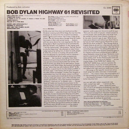 Bob Dylan – Highway 61 Revisited (Stereo Vinyl LP, CBS, Reissue) – NM / NM