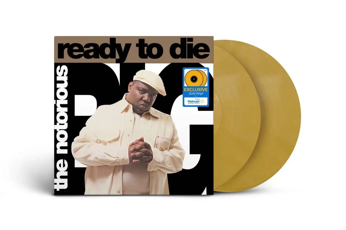 Notorious BIG Ready To Die 2-LP Gold vinyl