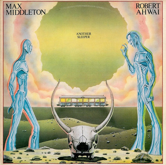 Max Middleton & Robert Ahwai – Another Sleeper [LP Vinyl, 1979 Harvest Textured Sleeve Factory Sample]