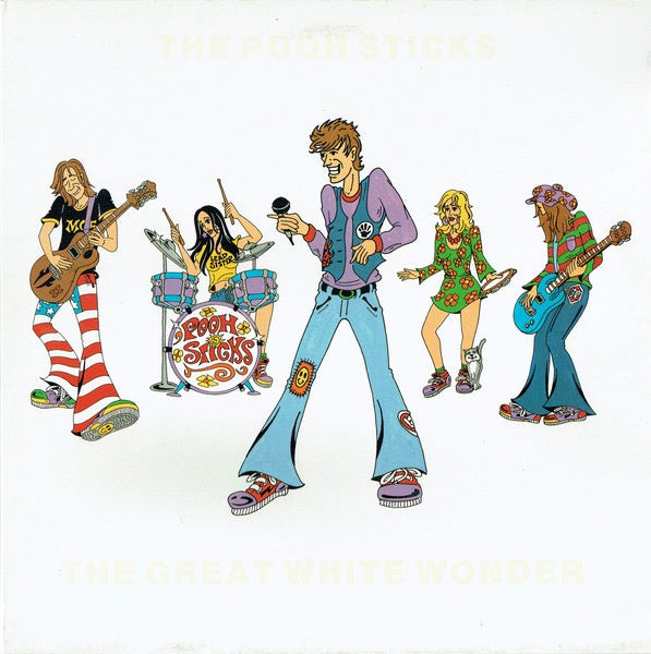 The Pooh Sticks – The Great White Wonder (Vinyl LP, Fierce Recordings, 1991) – EX / EX